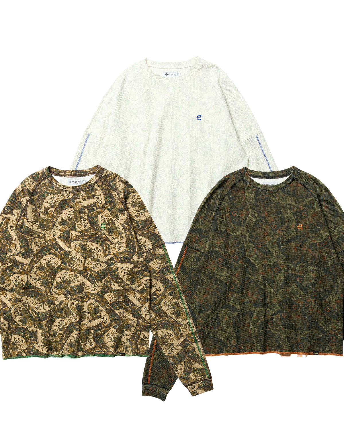 VASE THERMAL LS TEE - WHITE – Evisen Skateboards ゑ (エビセン