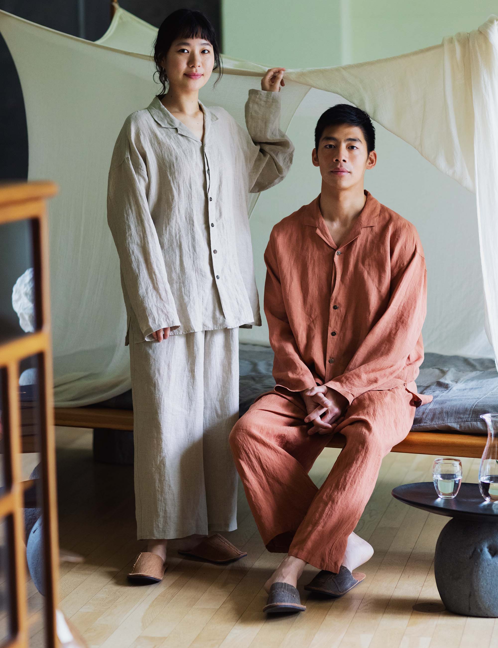 リネンのメンズシャツ / ババグーリ | ヨーガンレール ババグーリ