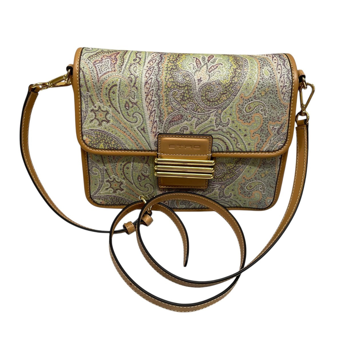 ETRO(エトロ) ペイズリー柄オールドスクールレインボーバッグ