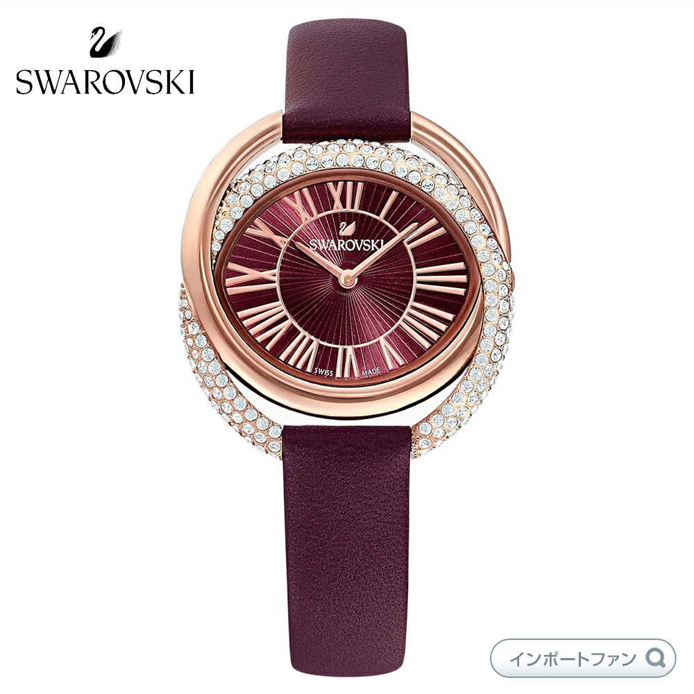 楽天市場】スワロフスキー パッセージ クロノ ウォッチ 腕時計 ピンク