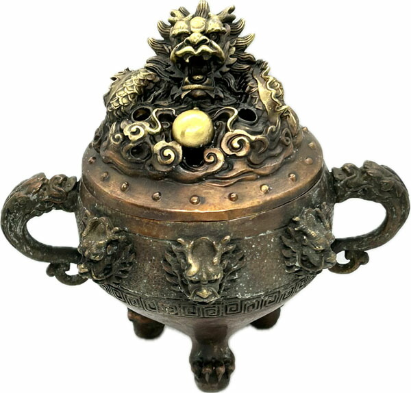 楽天市場】特供熏香炉(銅蓮香炉) 【送料無料】（沖縄別途700円）｜銅