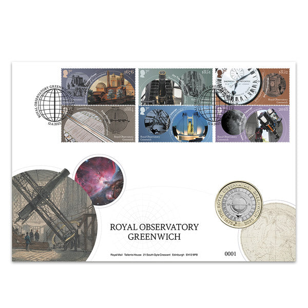 Royal Observatory Greenwich 350 Celebration Brilliant Uncirculated