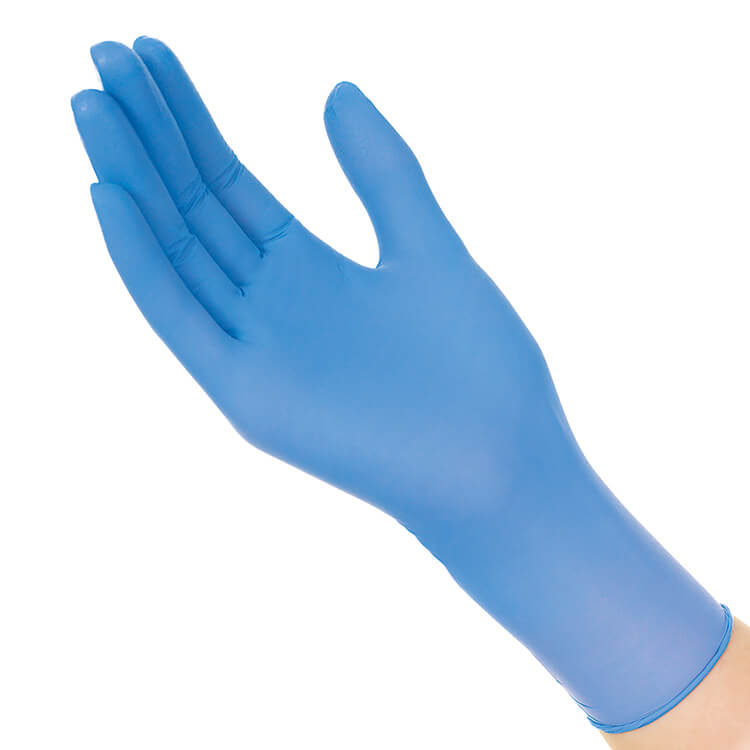 サラヤ｜ニトリルグローブ ソフトフィット ブルー Lサイズ 250枚