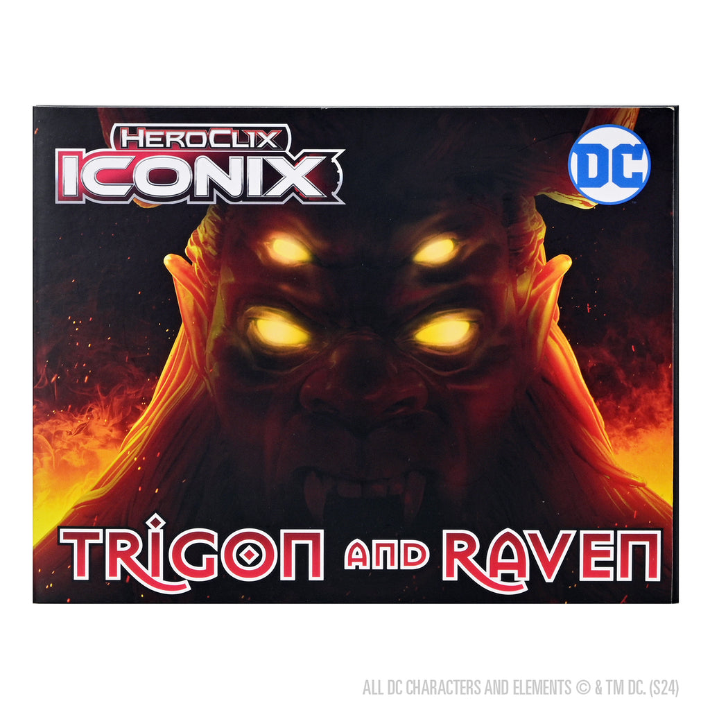 DC HeroClix Iconix: Trigon and Raven – WizKids