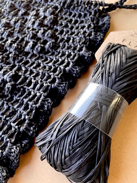 横田ボタン店 / ワンサイドラッフルメッシュバッグ・キット（ササワシ