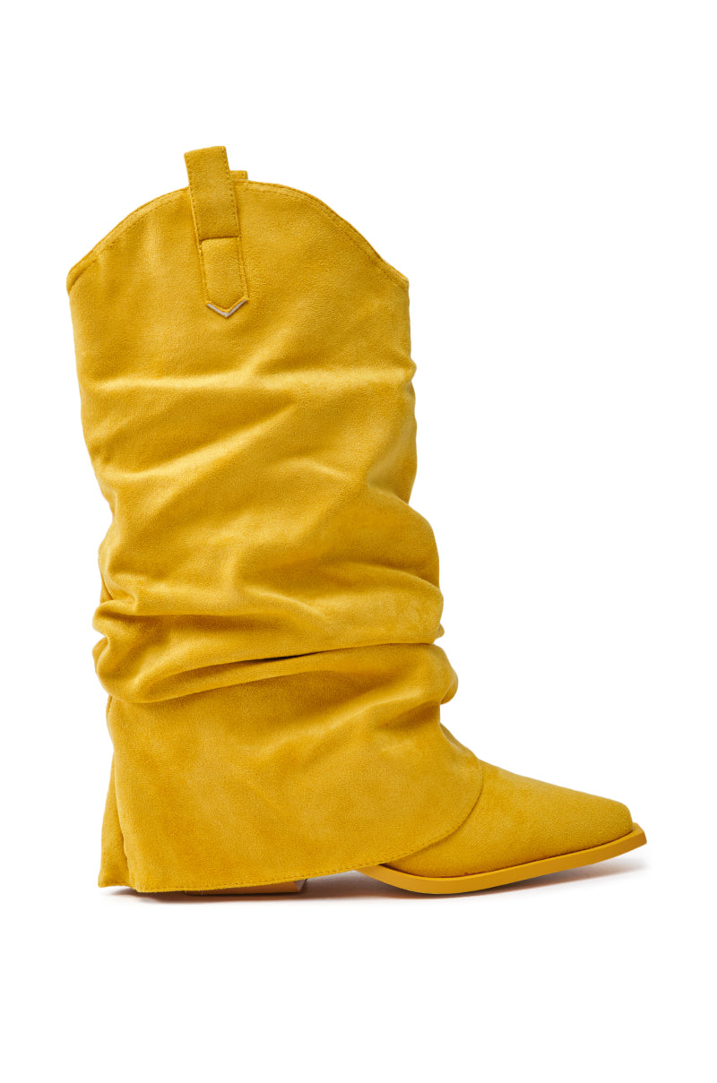 AZALEA WANG HAWKSTON YELLOW BOOTIE – AKIRA