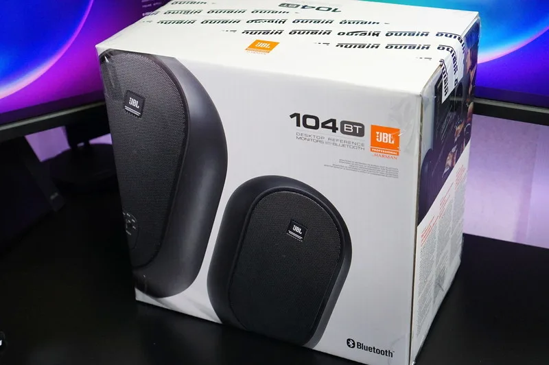 JBL Professional スピーカー 104-BTW-Y3のレビュー！PC用スピーカーに