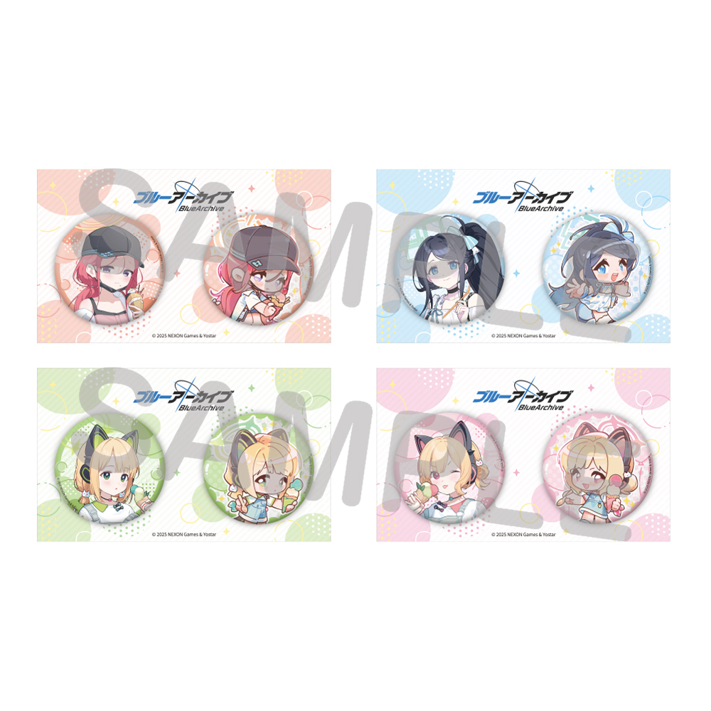 Yostar OFFICIAL SHOP ONLINE / 描きおろし缶バッジセット(全4種)