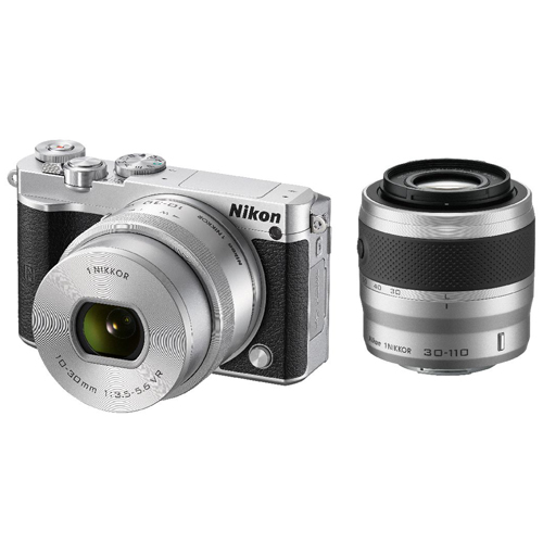ニコン Nikon1 J5 ダブルズームレンズキット シルバー | ミラーレス一眼