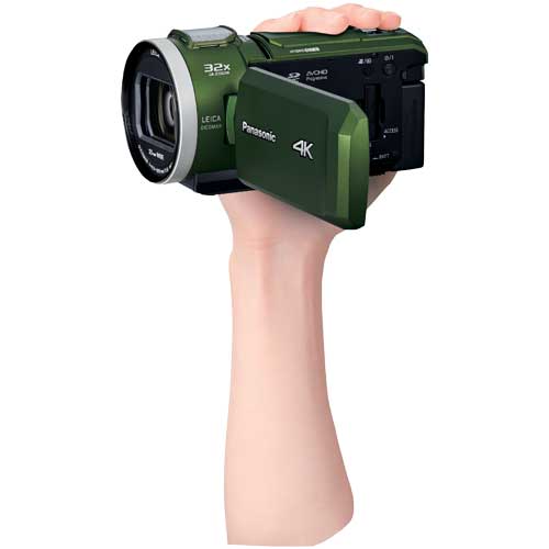 パナソニック デジタル4Kビデオカメラ HC-VX2M-G フォレストカーキ