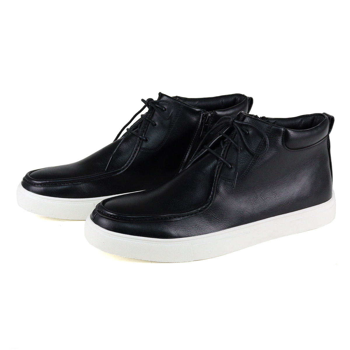 Dedes（デデス） モカシン メンズ チロリアンシューズ 黒 ショート