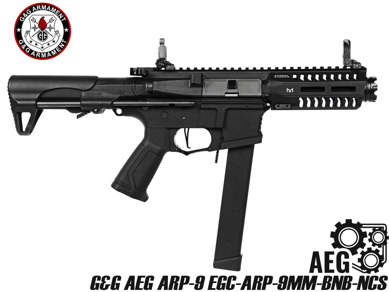 G&G GG-ARP9-002 G&G ARP-9用 300連多弾マガジン G-08-159 ゼンマイ式