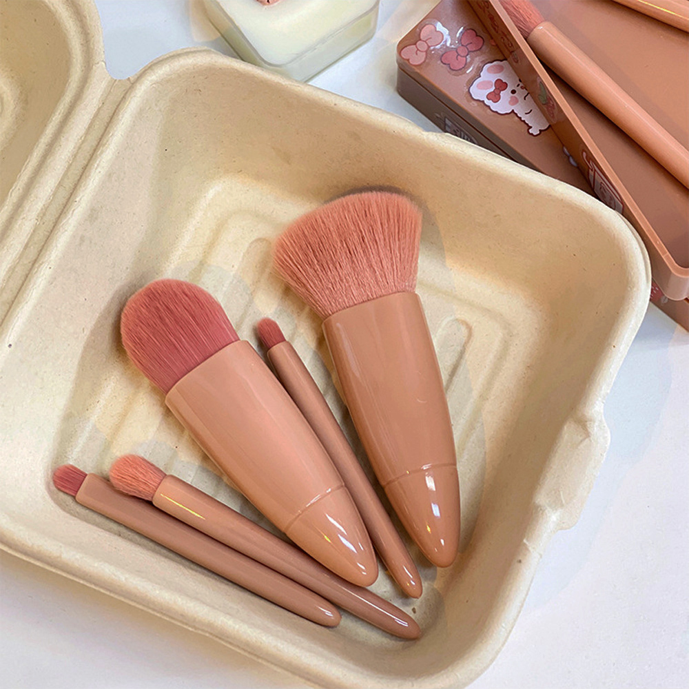 miniministore（ミニミニストア） メイクブラシ5本セット 収納ケース