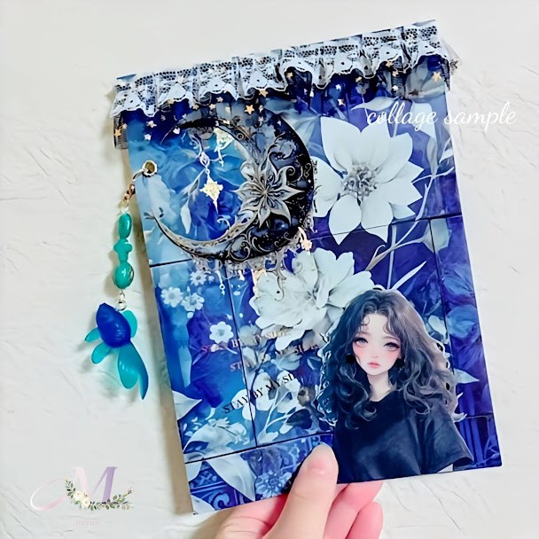 a4デザインペーパー コラージュシート コラージュペーパーセット