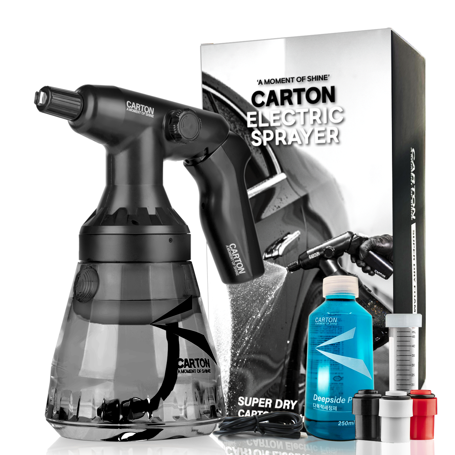 CARTON SUPER DRY FOAM 電動フォームガン 特許取得済み 脱着式