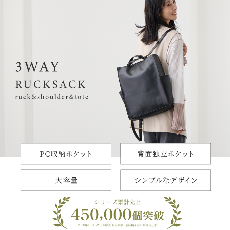 LASIEM（ラシエム） リュック レディース パソコンバッグ pcバッグ