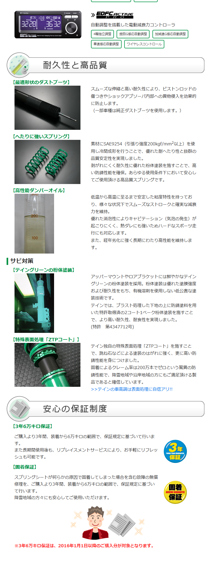 TEIN テイン車高調 FLEX Z フォレスター SJ5 H29.03-H30.06 4WD [2.0I