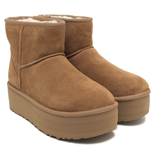 UGG（アグ） ブーツ クラッシックミニプラットホーム ムートンブーツ