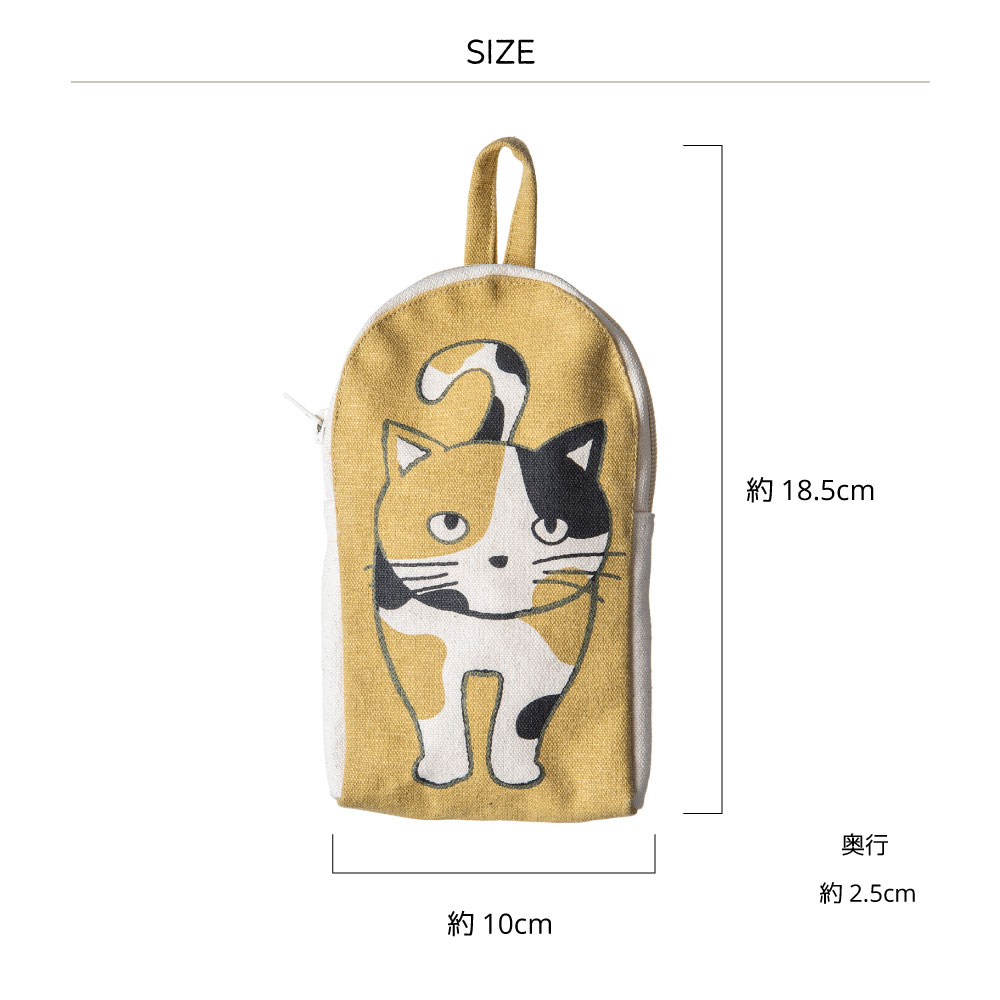 AND PACKABLE アンドパッカブル ニャンタマ ポーチ 【ねこネコ猫もち