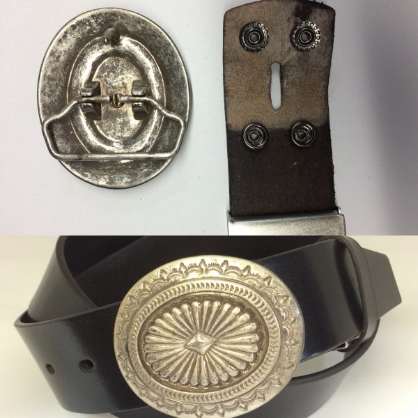 ベルト バックル ナバホタイプ 40ミリ 幅用 取り替え用 アンティーク