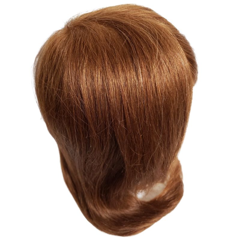 美容師 人毛100％ ヘアアレンジ セットアップウィッグ 茶髪 キタムラ