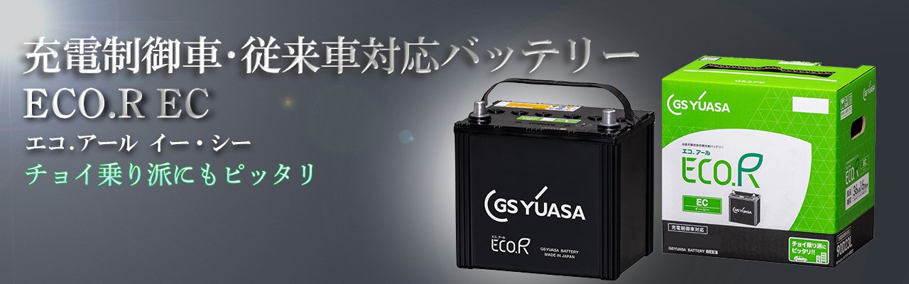 GSユアサ EC-70B24L-EA-N ECO.R ECO.R EC エコアール イーシー 充電