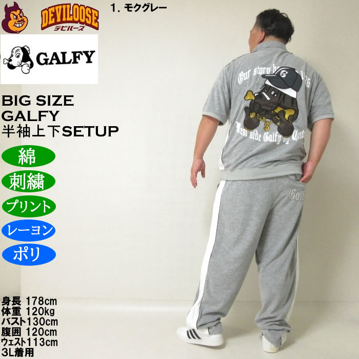 ガルフィー セットアップ（サイズ（S/M/L）：3L（XXL））のおすすめ