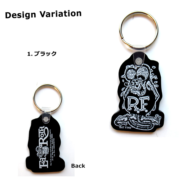 ラットフィンク キーホルダー キーリング 鍵 車 バイク エド・ロス