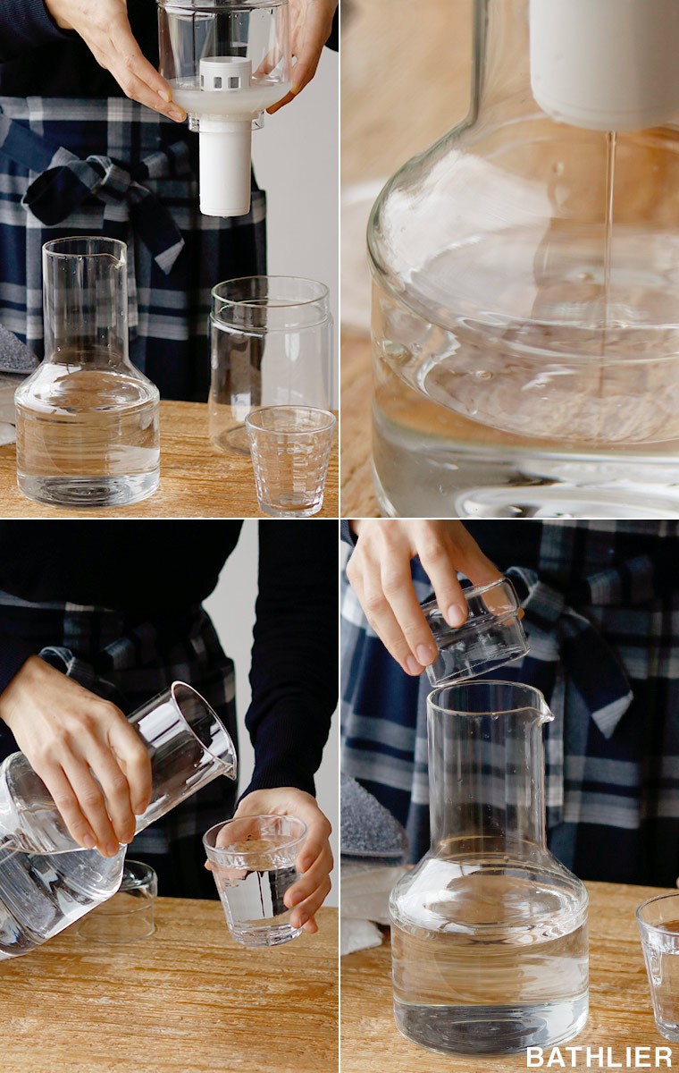 送料無料】浄水器「クリンスイ（Cleansui）」ガラスポット浄水器