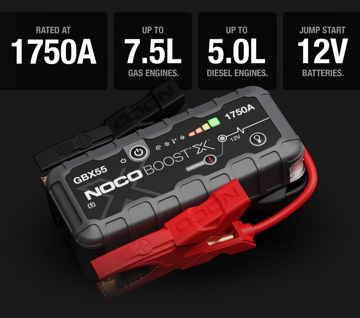 NOCO（ノコ） GBX75 ブースト X. ウルトラセーフ リチウム ジャンプ