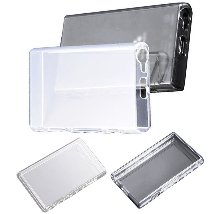 SONY NW-A306 クリア ケース/カバー 耐衝撃 TPU 背面カバー ソフト