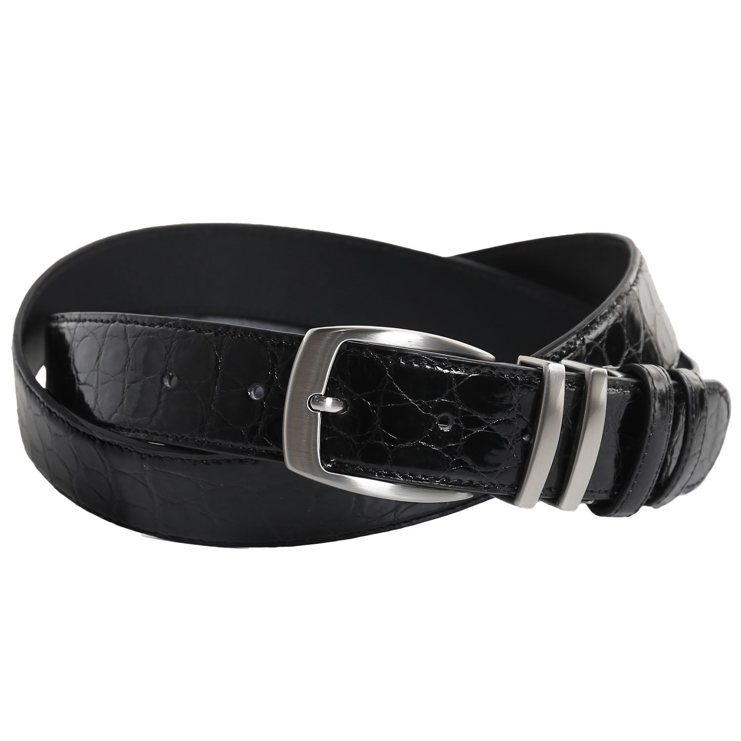 sankyo shokai（三京商会） ＜爆買＞メンズ ベルト クロコダイル