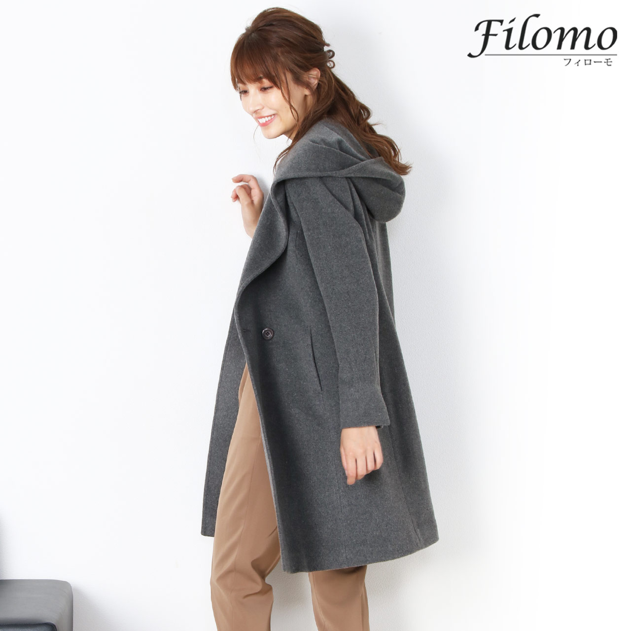 Filomo（フィローモ） ＜爆買＞[10%offクーポン]カシミヤ混 コート