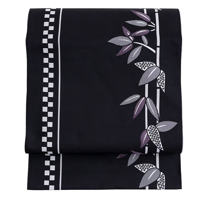 KYOETSU（京越） (日本製 八寸名古屋帯)洗える八寸名古屋帯 小紋 紬