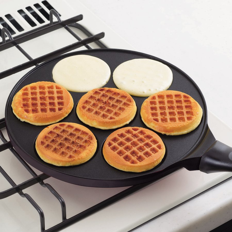 パール金属 ワッフルパン フッ素加工 おやつDEっSE アルミニウム