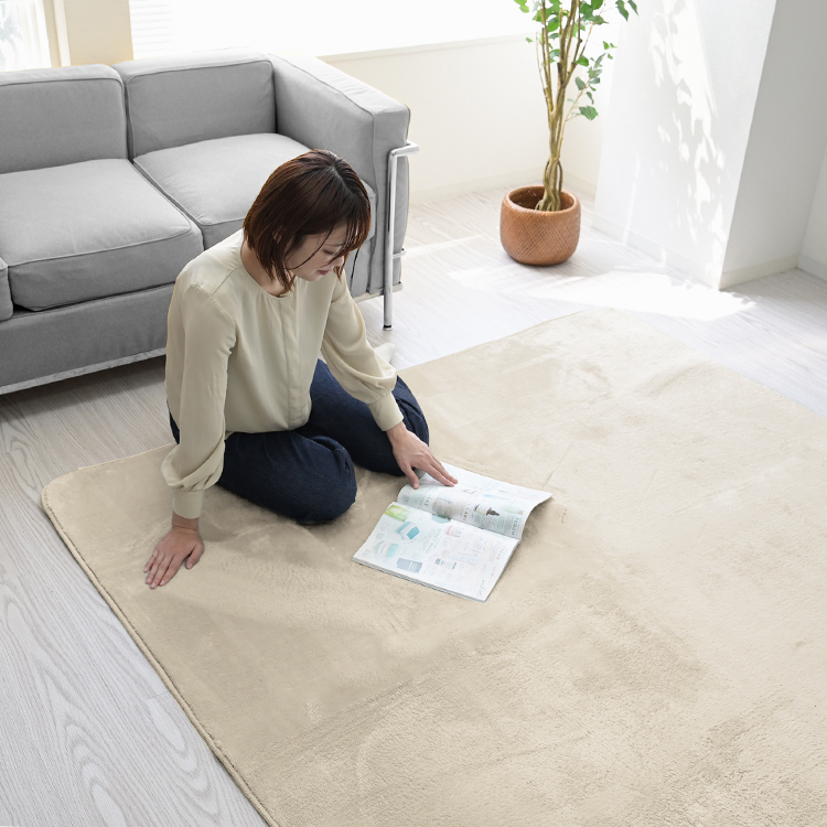 WEIMALL（ウェイモール） ラグマット 洗える 3畳 厚手 ラグ 200×250