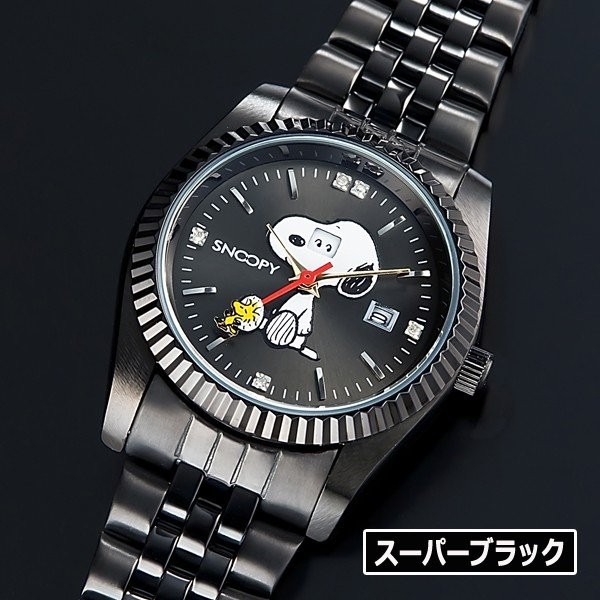 爆買 世界限定スヌーピー7フェイス・ダイヤモンドウォッチ (SNOOPY