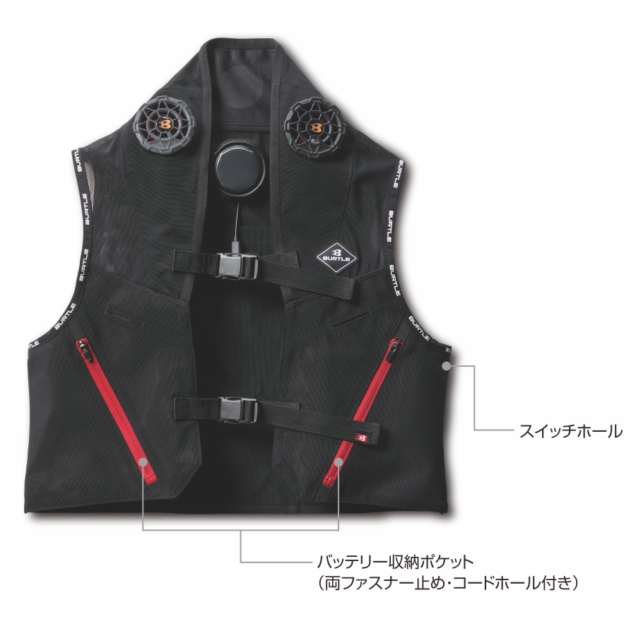 バートル アイスクラフト ペルチェベストセット IC101S ベスト