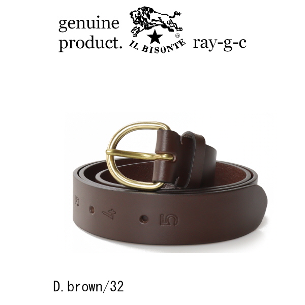 IL BISONTE（イルビゾンテ） ベルト レザーベルト（ プレーン ）ベルト
