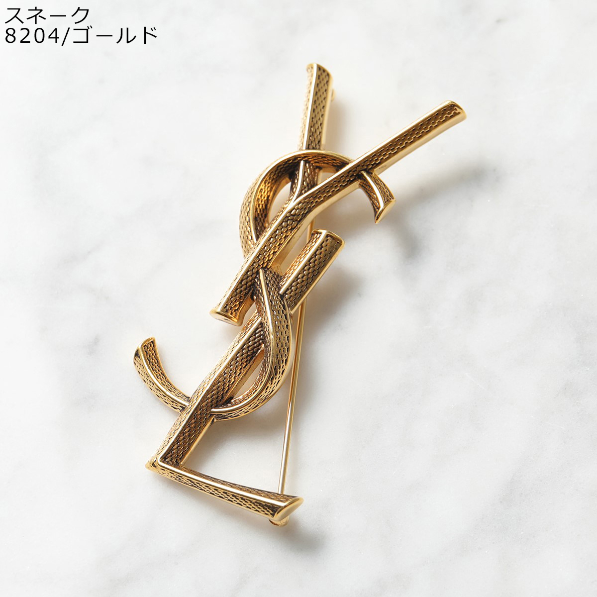 SAINT LAURENT サンローラン ブローチ OPYUM BROCHE オピウム 470371