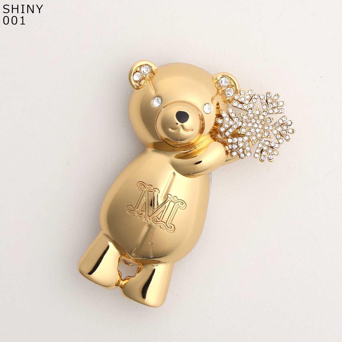 Max Mara（マックスマーラ） ブローチ TEDDYBROOCH SHINY テディ