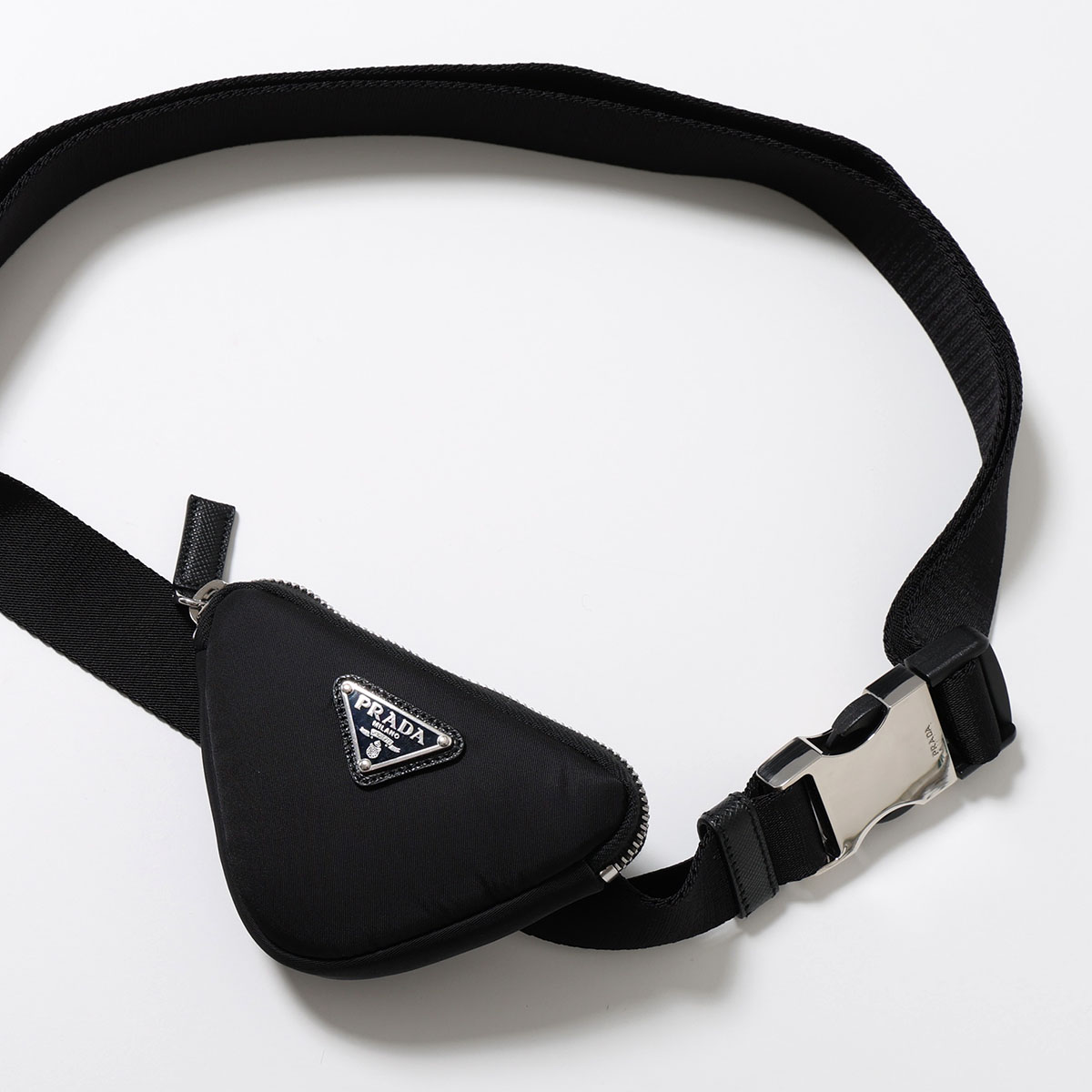 PRADA（プラダ） ウエストポーチ 2CN087 2DMN メンズ ベルト ナイロン