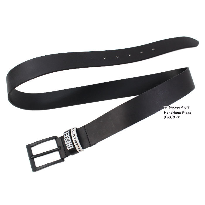 DIESEL（ディーゼル） ベルト X06559 PR013 T8013 ブラック BLACK B