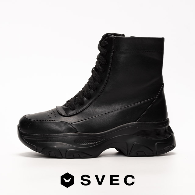 SVEC（シュベック） スニーカー レディース ハイカット スニーカー