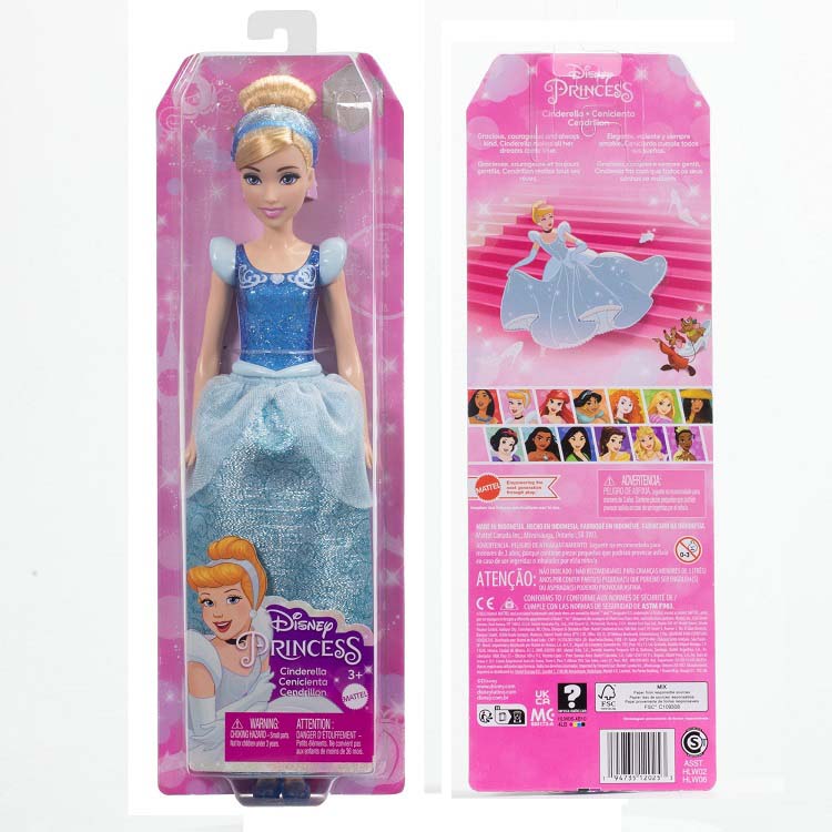 ディズニープリンセス シンデレラ ドール HLW06 ( 1個 )/ ディズニー