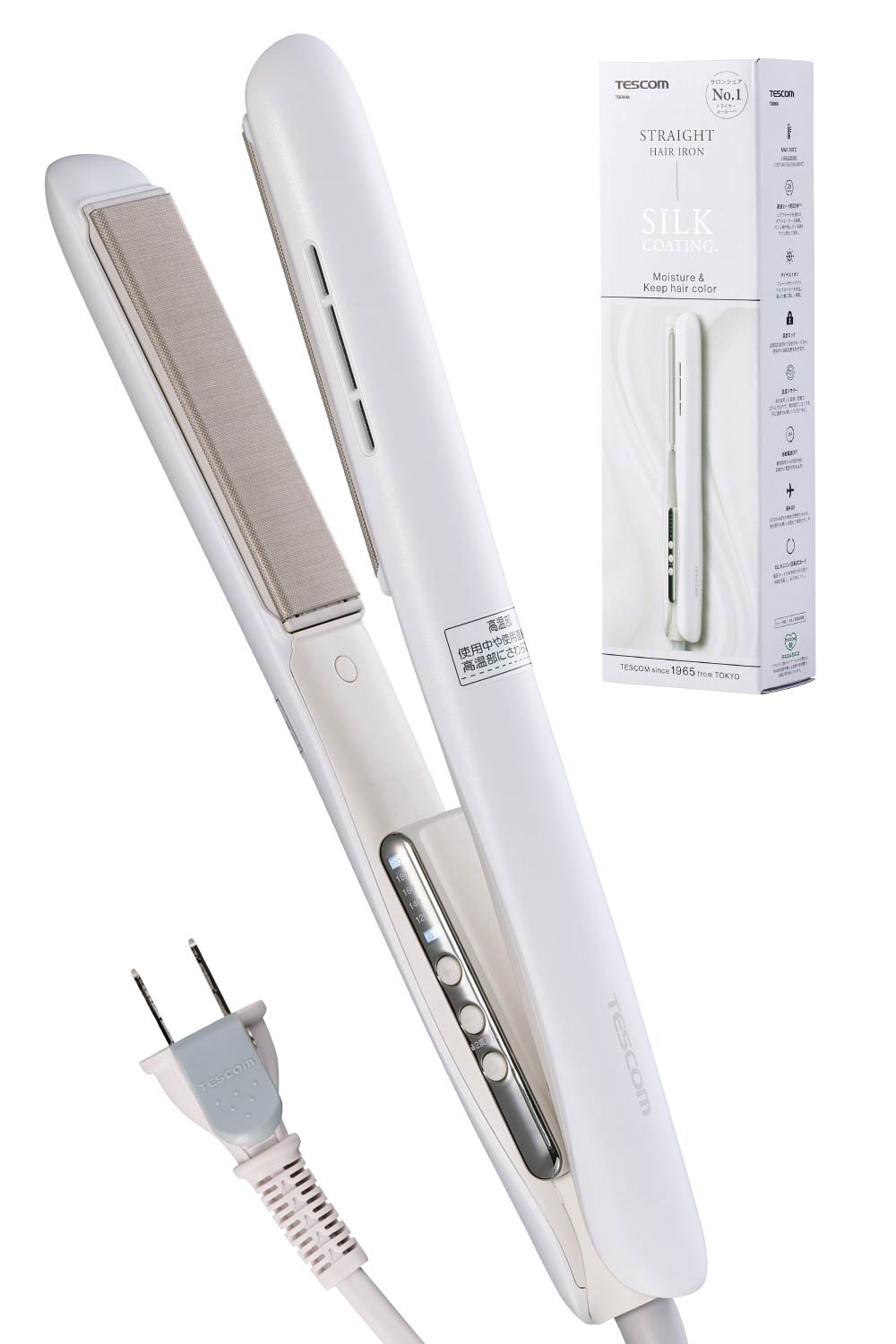 テスコム（TESCOM） 【500円クーポン有】 ヘアアイロン ストレート