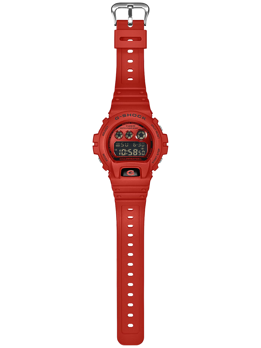 G-SHOCK アイコニック レッド ブラックアクセント DW-6900RRB-4JF