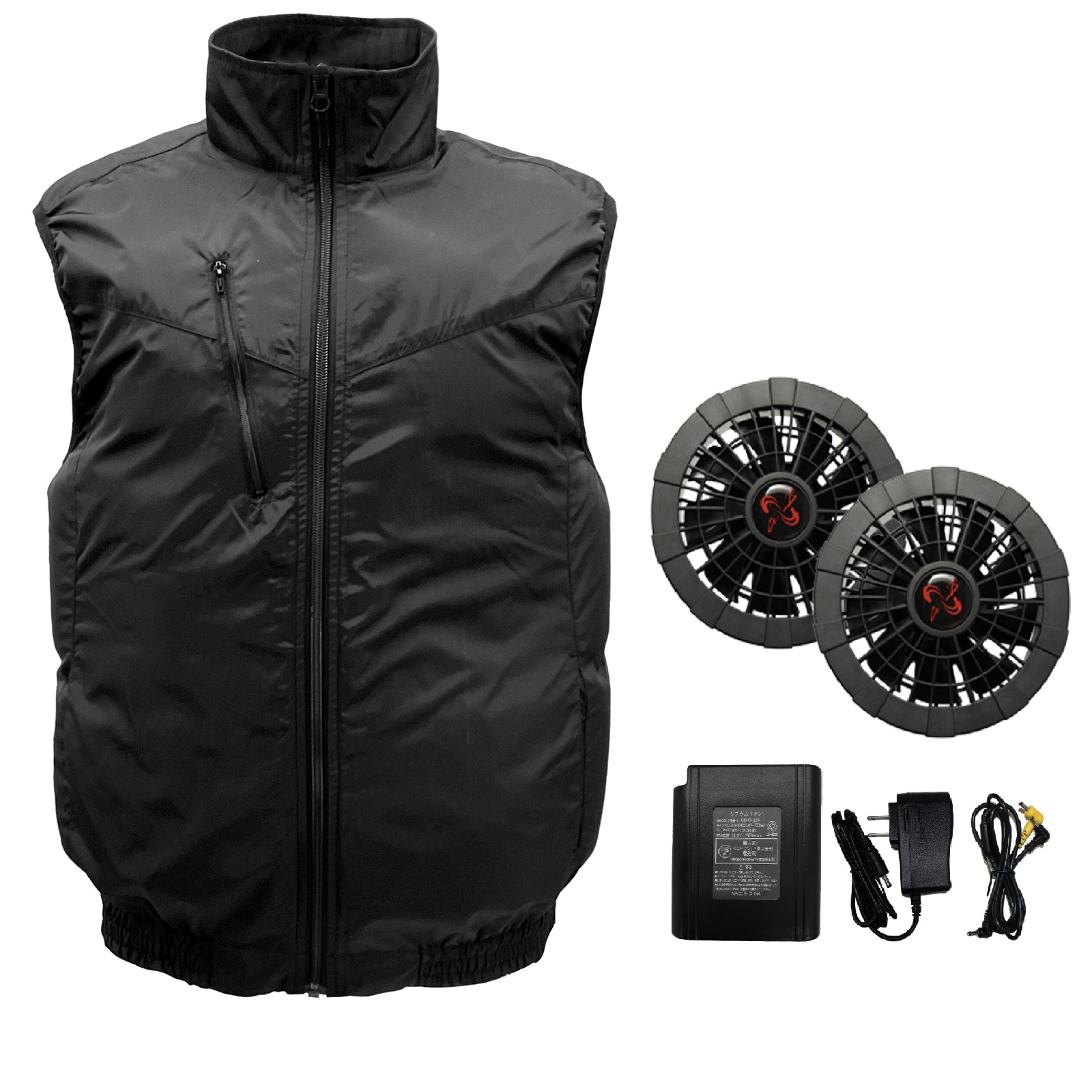 空調作業服 空調ベスト 空調ウェア フルセット 2025 2024 最強 最新