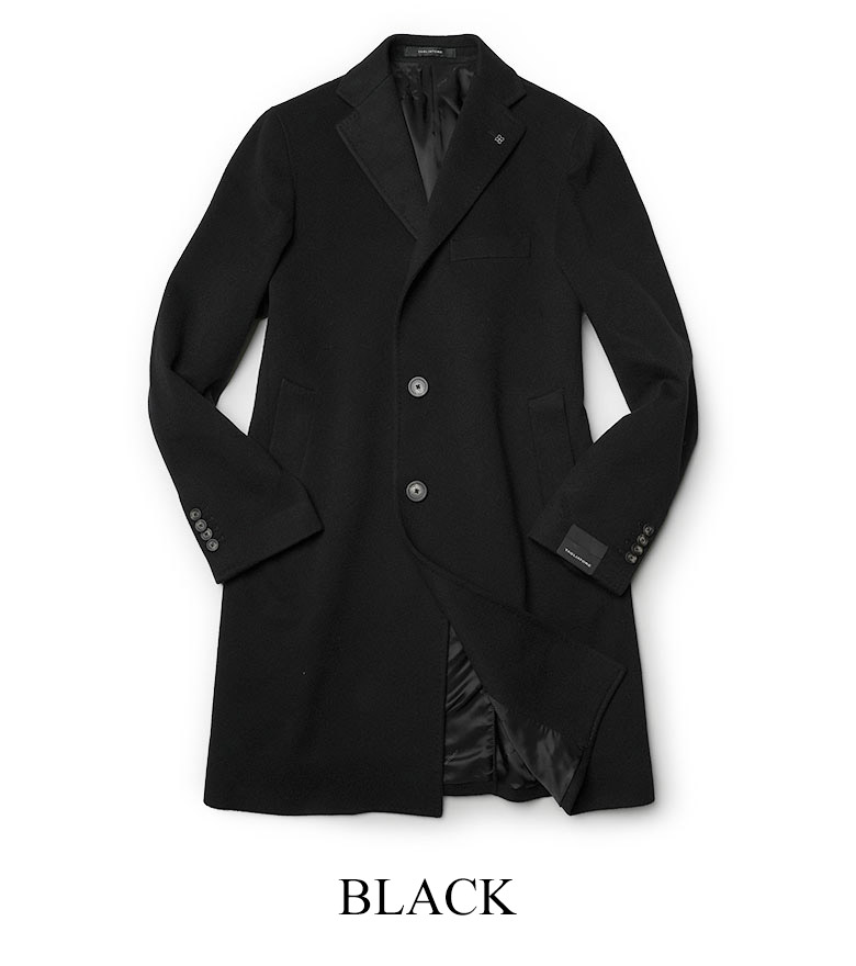 TAGLIATORE（タリアトーレ） チェスターコート メルトン ウール