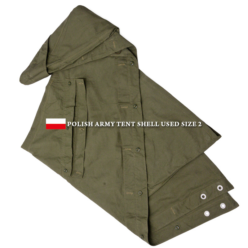 MILITARY（ミリタリー） 実物 USED ポーランド軍 テントシート